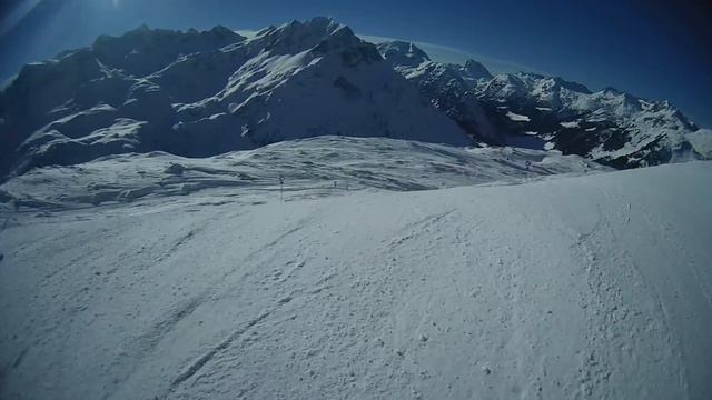 Lech Am Arlberg Rüfikopf Skiroute 37 Langer Zug Teil 1 140207