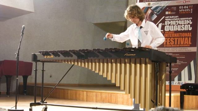 Marimba.E.Hatch "Furioso and Valse".Исп.Сухарев Лукас. смотреть онлайн