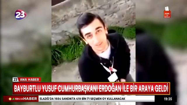 BAYBURTLU YUSUF CUMHURBAŞKANI ERDOĞAN İLE BİR ARAYA GELDİ смотреть онлайн