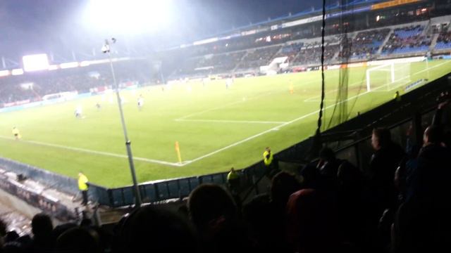 Willem II - Feyenoord 1-3 03-02-2013 Uitvak FR