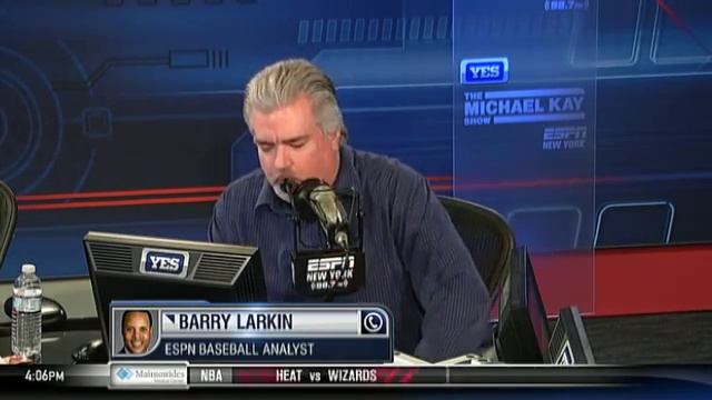 Barry Larkin talks Derek Jeter & Francisco Cerveilli's injuries - The Michael Kay Show смотреть онлайн