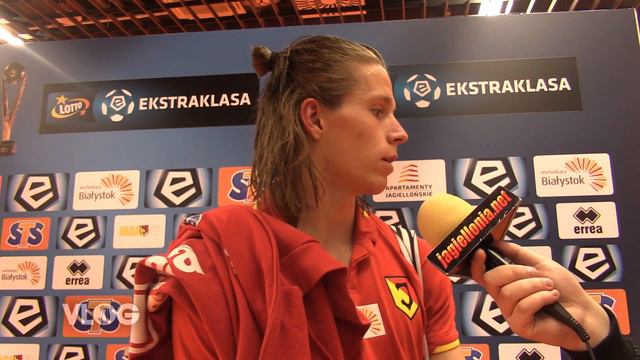Böðvar Böðvarsson po meczu z Górnikiem Zabrze (1-2) смотреть онлайн