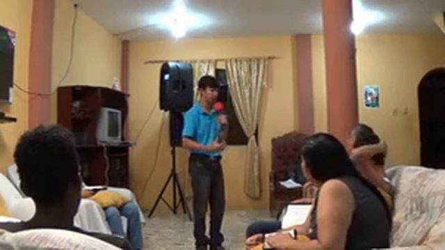 Ps Evang John Espin ChilaReudion De La Casa De Paz 1