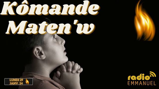 KÒMANDE MATEN'W (RADIO EMMANUEL) PAST P.B. ROCHE смотреть онлайн
