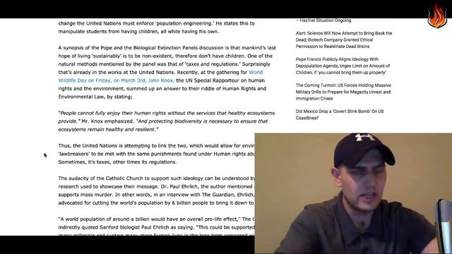 Pope Francis Publicly Aligns Ideology With Depopulation Agenda смотреть онлайн