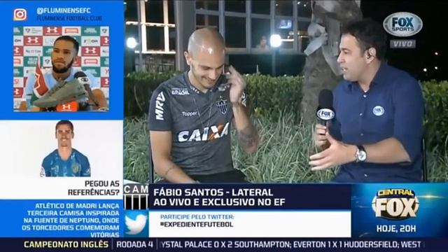 FABIO SANTOS DECLARA AMOR PELO O CORINTHIANS