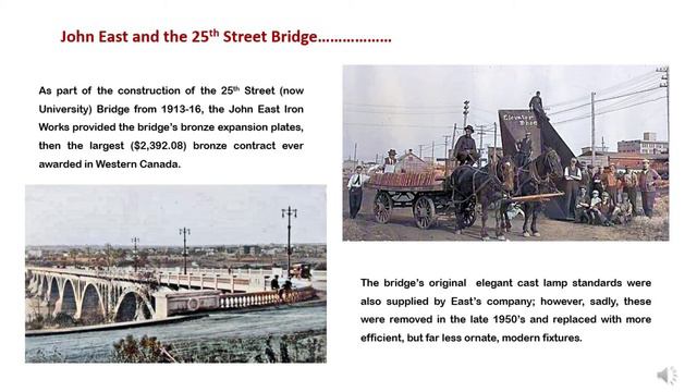 JOHN EAST IRON WORKS Saskatoon Heritage Society Video series Alan Morton смотреть онлайн