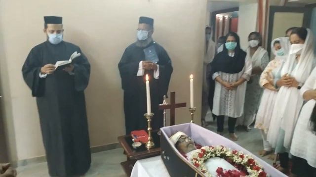 Funeral Ceremony Of Mr. Pappachan Daniel