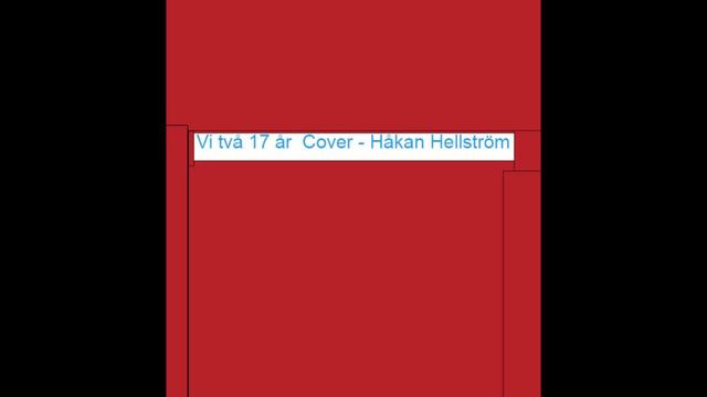 Vi Två 17 år Cover-håkan Hellström