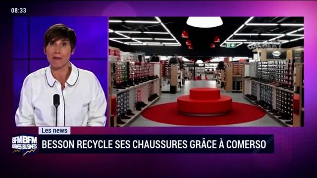 Grande Collecte de chaussures Besson - Comerso - BFM Business смотреть онлайн