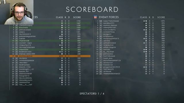 RIP SERVERS? - Battlefield 1 Level 100 Gameplay (PS4 Pro) смотреть онлайн