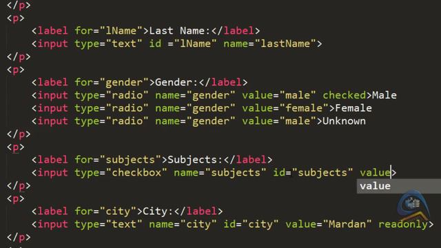 Forms in HTML part-09 смотреть онлайн