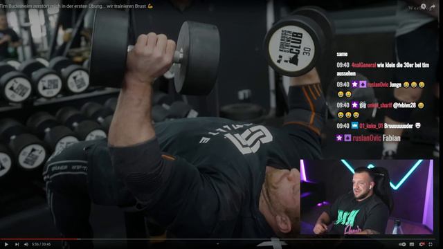 Tim Budesheim Hat Jetzt Mehr Masse Als Dennis Kohlruss! William Niewiara Live Reaktion