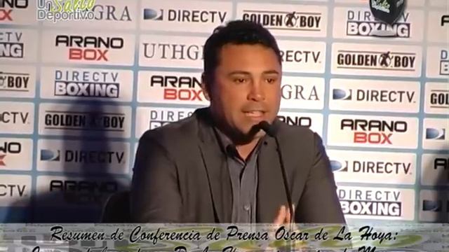 Resumen Conferencia De Oscar De La Hoya  16 De Abril 2015