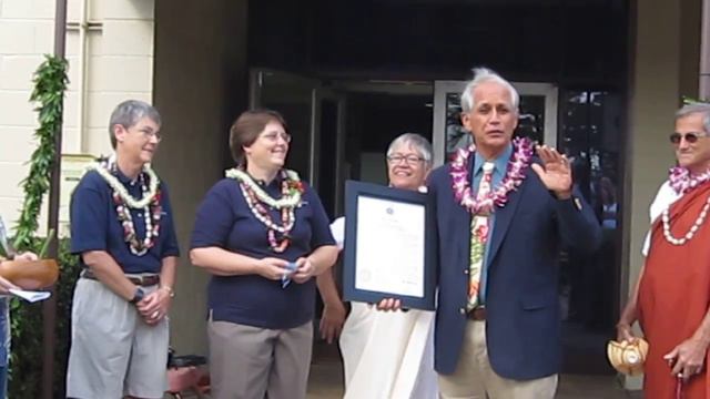 Senator Mike Gabbard's Speech At Blessing For Barbers Point Bowling Center - March 8, 2010