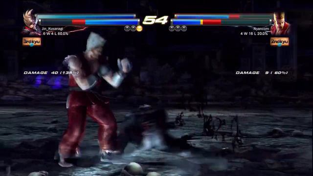 Tekken Tag Tournament 2 - Lars/Jun vs Kazuya/Paul (30 Ago 2012) смотреть онлайн
