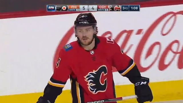 Rasmus Andersson #4 (Calgary Flames) First NHL Goal Dec 12, 2018