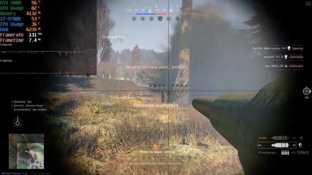 RTX 2080 | First public playtest of Enlisted | Max Settings | Benchmark 1080P смотреть онлайн