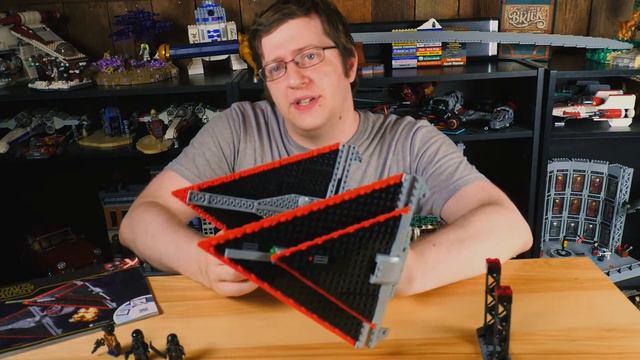 LEGO Sith TIE Fighter Review/Speed Build/New Parts 75272 смотреть онлайн