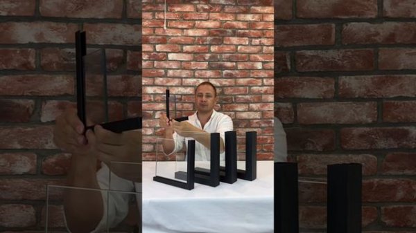 Алюминиевый Профиль для лофт перегородок. Стационарные профиля