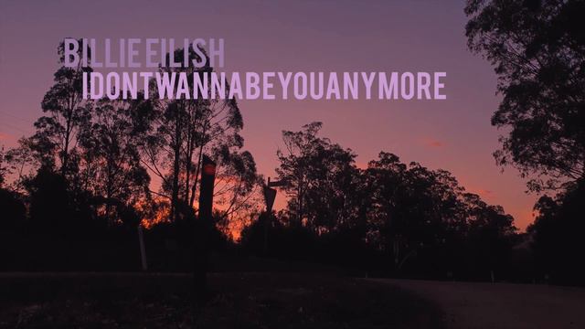 Billie Eilish - Idontwannabeyouanymore (Daniel Johnston Cover)