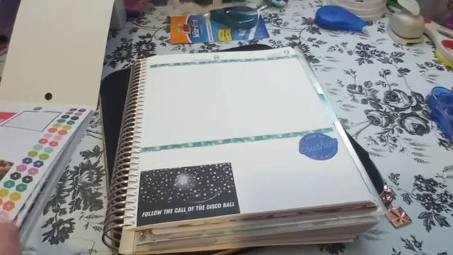 Erin Condren Daily Duo / May 8-9, 2021 / Craft Smart Boho Sticker Book / Daily Planning