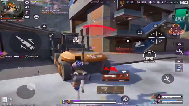 Apex Legends Mobile |Loba gameplay TPP😏 смотреть онлайн