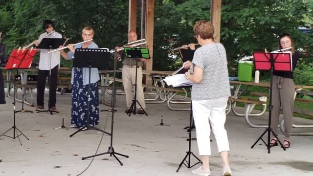 The Prayer - Sager & Foster - Arr. Ricky Lombardo - Gayle Getts Solstice Flute Ensemble