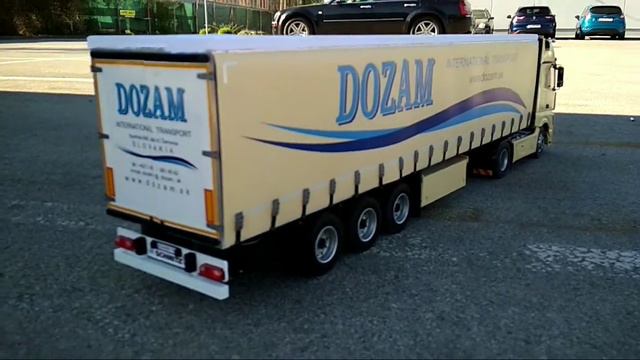 Tamiya MB Actros 1:14 - Dozam,Žarnovica,SK (part.2)