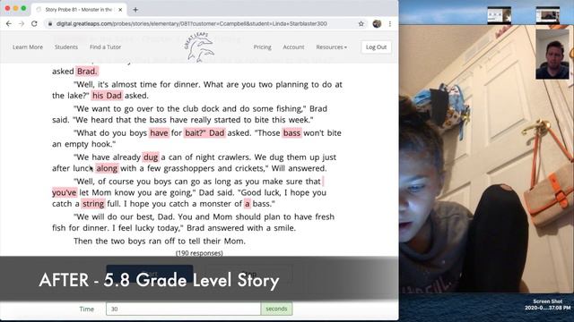 Linda's Awesome Reading Growth with GL Tutoring смотреть онлайн