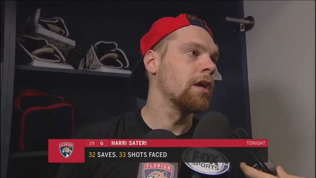 Harri Sateri -- Florida Panthers at New York Islanders 01/30/2018 смотреть онлайн