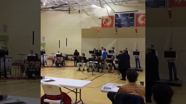 2015 Blackhawk Middle School Jazz Band performing "Apache" at North Side Jazz Festival смотреть онлайн