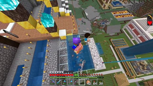 MINECRAFT | RON IS BACK IN MINECRAFT WITH MORE MEMBERS смотреть онлайн