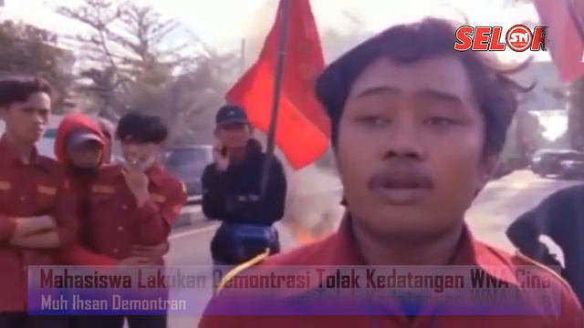 BERITA POLITIK ~ 🔥DEMO TOLAK TKA CHINA, MAHASISWA MAKASSAR BLOKADE JALAN, TERNYATA INI BIANGNYA❓ смотреть онлайн