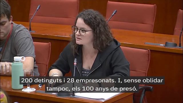 La Diputada Rut Ribas Dona Suport Als Joves Represaliats Per Mobilitzar-se Contra La Sentència
