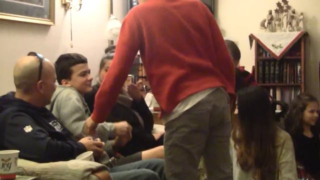 James And Aunt Sappy...YUM!