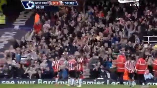 West Ham VS Stoke City 0 1Ricardo Fuller Goal