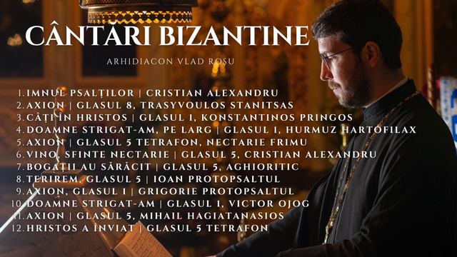 Colaj Cântări bizantine 2 [Byzantine Hymns] - Vlad Roșu смотреть онлайн