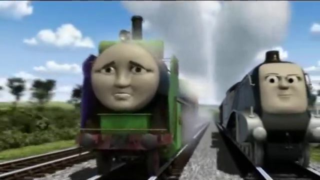 Hero Of The Rails: Spencer Chases Thomas And Hiro (With Alternate Music)