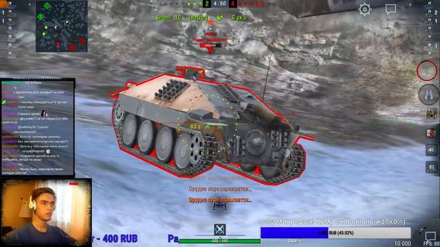 КОЛОБОК на Hetzer! [World of Tanks Blitz] смотреть онлайн