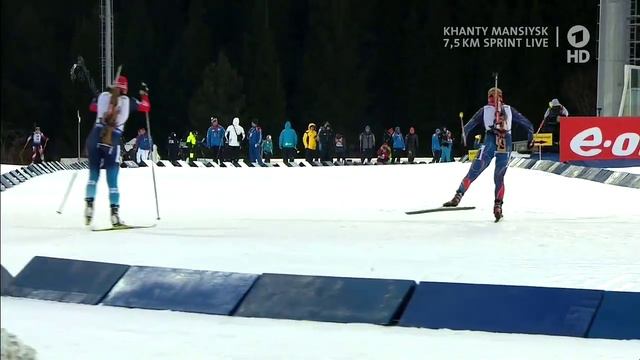Women Czech Republic im Sprint 7,5 km Khanty Mansiysk 2015 смотреть онлайн
