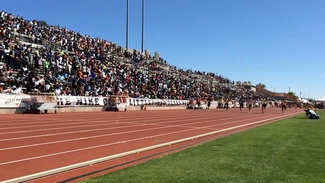 TCU 100 Meters Ronnie Baker Charles Silmon 15 Texas Relays смотреть онлайн