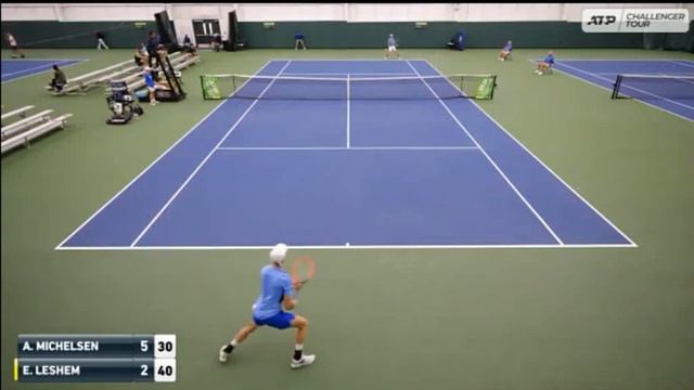 Alex Michelsen VS Edan Leshem | ATP Challenger Rome 2023 | Quarter Final смотреть онлайн