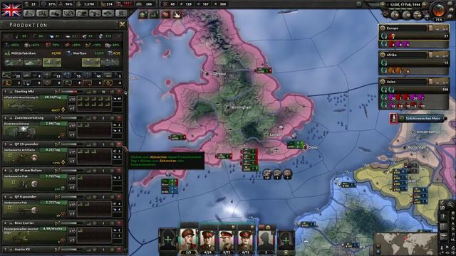 Let's Play Hearts of Iron 4 - Großbritannien #79: WW2 - Februar 1944 ( Elite / AI-Mod) смотреть онлайн
