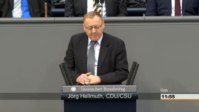 Jörg Hellmuth: Maßnahmen Gegen Rassismus, Hetze Und Gewalt [Bundestag 18.02.2016]