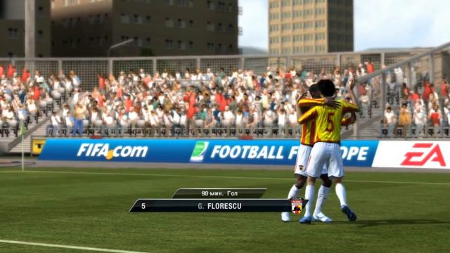Алания - Бешикташ.Решающий гол Флореску (FIFA 11).wmv смотреть онлайн