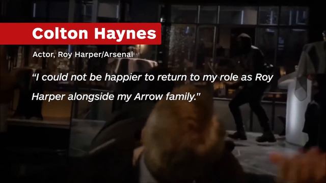 Arrow: Colton Haynes' Arsenal Will Be A Season 7 Regular - IGN News