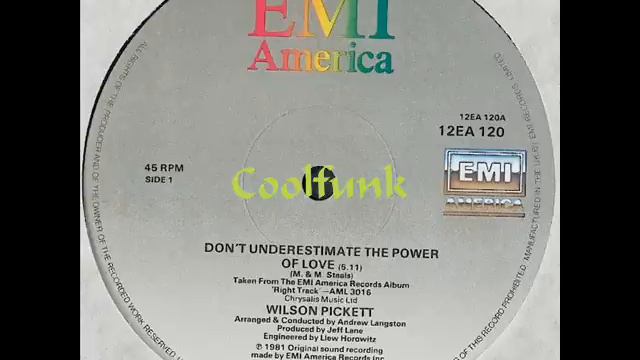 Wilson Pickett - Don't Underestimate The Power Of Love (12" Ballad-Soul 1981) смотреть онлайн