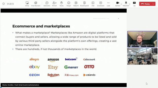 Kohti kansainvälistä menestystä | Digitaaliset myyntialustat- Leevi Parsama & Markus Varsikko смотреть онлайн