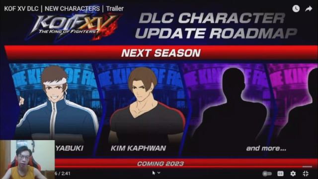 ( Reaction ) KOF XV new DLC Characters, new FATAL FURY/GAROU; Teaser Tekken 8? смотреть онлайн
